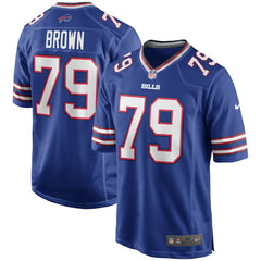 Buffalo Bills Nike Ruben Brown Game Retired Player Jersey