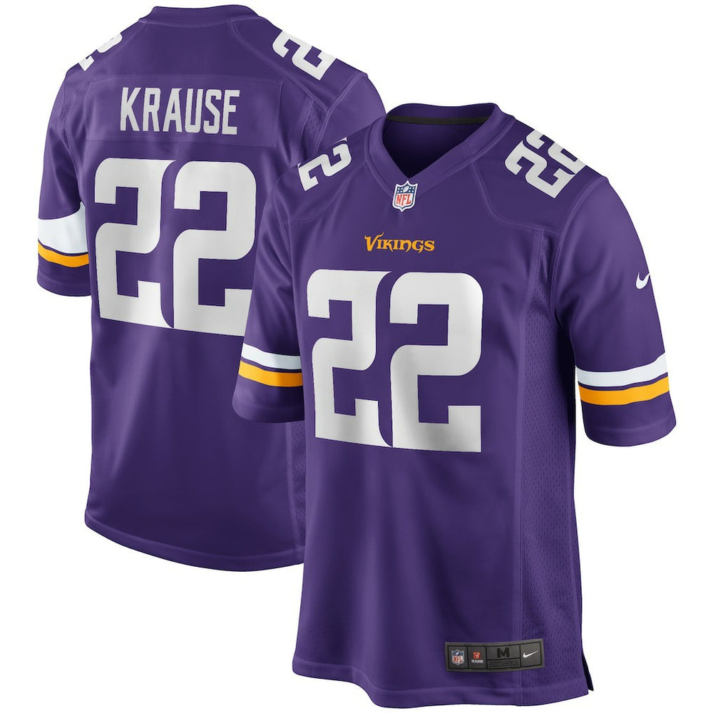 Minnesota Vikings Nike Paul Krause Game Retired Player Jersey