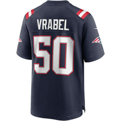 New England Patriots Nike Mike Vrabel Game Retired Player Jersey
