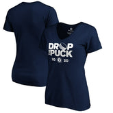 Winnipeg Jets Women's Drop the Puck V-Neck T-Shirt Online
