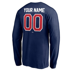 Boston Red Sox Personalized Winning Streak Name & Number Long Sleeve T-Shirt | MLB New