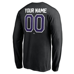 Colorado Rockies Personalized Winning Streak Name & Number Long Sleeve T-Shirt | MLB US