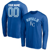 Kansas City Royals Personalized Winning Streak Name & Number Long Sleeve T-Shirt | MLB For sale