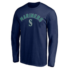 Seattle Mariners Personalized Winning Streak Name & Number Long Sleeve T-Shirt | MLB US
