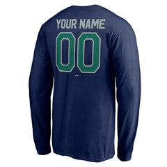 Seattle Mariners Personalized Winning Streak Name & Number Long Sleeve T-Shirt | MLB US