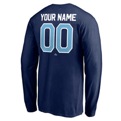 Tampa Bay Rays Personalized Winning Streak Name & Number Long Sleeve T-Shirt | MLB New