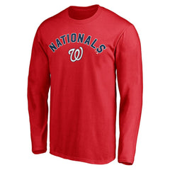 Washington Nationals Personalized Winning Streak Name & Number Long Sleeve T-Shirt | MLB Near me