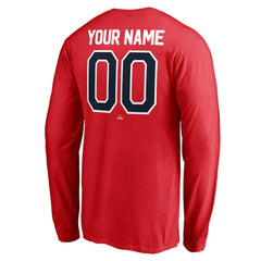 Washington Nationals Personalized Winning Streak Name & Number Long Sleeve T-Shirt | MLB Near me