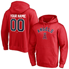 Los Angeles Angels Personalized Winning Streak Name & Number Pullover Hoodie | MLB US