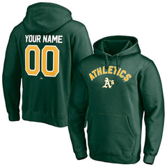 Athletics Personalized Winning Streak Name & Number Pullover Hoodie | MLB New