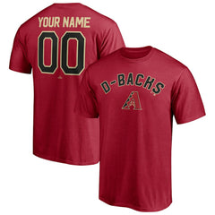 Arizona Diamondbacks Personalized Team Winning Streak Name & Number T-Shirt | MLB For sale
