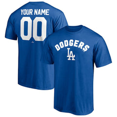 Los Angeles Dodgers Personalized Team Winning Streak Name & Number T-Shirt | MLB Shop