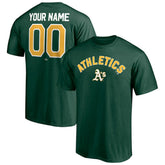 Athletics Personalized Team Winning Streak Name & Number T-Shirt | MLB Shop