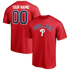 Philadelphia Phillies Personalized Team Winning Streak Name & Number T-Shirt | MLB Discount