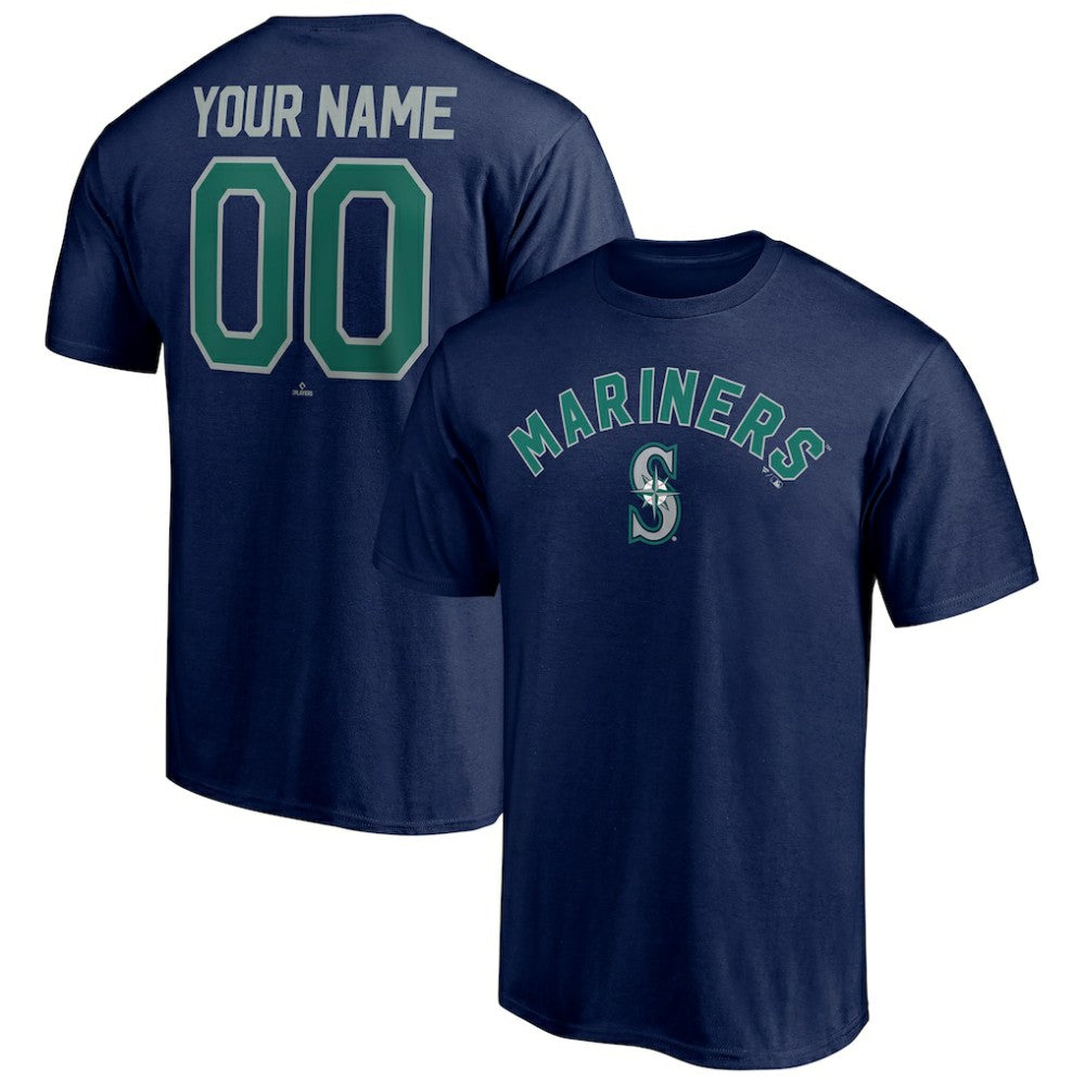 Seattle Mariners Personalized Team Winning Streak Name & Number T-Shirt | MLB For sale