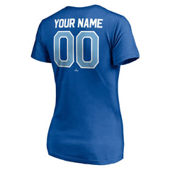 Kansas City Royals Women's Personalized Winning Streak Name & Number V-Neck T-Shirt | MLB Online