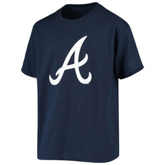 Atlanta Braves Stitches Youth Team Logo T-Shirt | MLB New