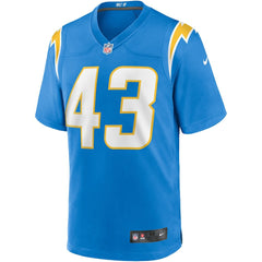 Los Angeles Chargers Nike Michael Davis Game Jersey