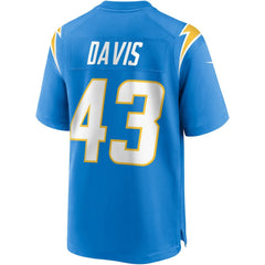 Los Angeles Chargers Nike Michael Davis Game Jersey