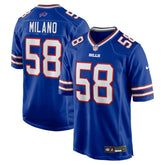 Buffalo Bills Nike Matt Milano Game Player Jersey