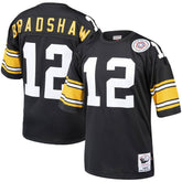 Pittsburgh Steelers Mitchell & Ness Terry Bradshaw Authentic Throwback Retired Player Jersey