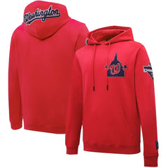 Washington Nationals Pro Standard Logo Pullover Hoodie | MLB New