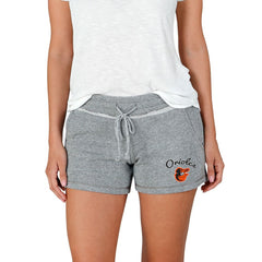 Baltimore Orioles Concepts Sport Women's Mainstream Terry Shorts | MLB New