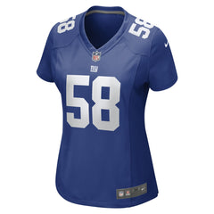 New York Giants Nike Casey Kreiter Women's Game Jersey