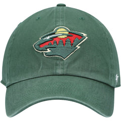 Minnesota Wild '47 Team Clean Up Adjustable Hat On Sale