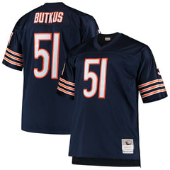Chicago Bears Mitchell & Ness Dick Butkus Big & Tall 1966 Retired Player Replica Jersey