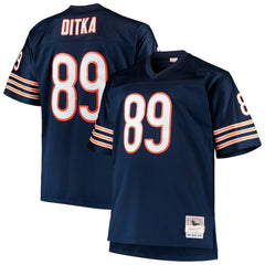 Chicago Bears Mitchell & Ness Mike Ditka Big & Tall 1966 Retired Player Replica Jersey