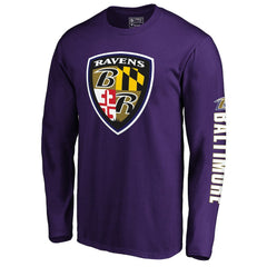 Baltimore Ravens Fanatics Hometown Long Sleeve T-Shirt