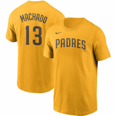 Manny Machado San Diego Padres Nike Name & Number T-Shirt | MLB Discount