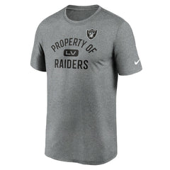 Las Vegas Raiders Nike Legend Property Of Performance T-Shirt
