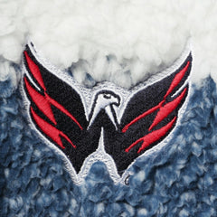 Washington Capitals G-III 4Her by Carl Banks Women's Plaid Sherpa Quarter-Zip Jacket Discount