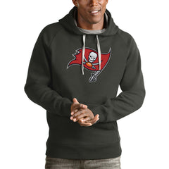 Tampa Bay Buccaneers Antigua Victory Pullover Hoodie