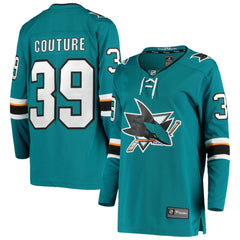 Logan Couture San Jose Sharks Fanatics Women's Breakaway Home Player Jersey Online