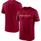 Washington Commanders Nike Washington Football Team Logo Essential Legend Performance T-Shirt
