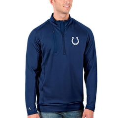 Indianapolis Colts Antigua Generation Quarter-Zip Pullover Jacket