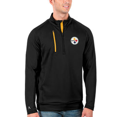 Pittsburgh Steelers Antigua Generation Quarter-Zip Pullover Jacket