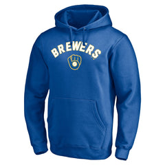 Milwaukee Brewers Cooperstown Winning Streak Personalized Name & Number Pullover Hoodie | MLB On Sale