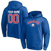 Texas Rangers Cooperstown Winning Streak Personalized Name & Number Pullover Hoodie | MLB On Sale