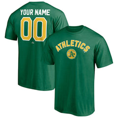 Athletics Cooperstown Winning Streak Personalized Name & Number T-Shirt | MLB Discount