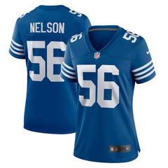 Indianapolis Colts Nike Quenton Nelson Women's Alternate Game Jersey