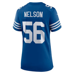 Indianapolis Colts Nike Quenton Nelson Women's Alternate Game Jersey