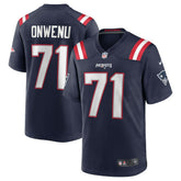 New England Patriots Nike Mike Onwenu Team Game Jersey