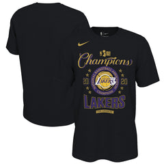 Los Angeles Lakers 2020 NBA Finals Champions Locker Room T-Shirt Online