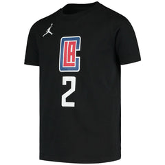 Kawhi Leonard LA Clippers Jordan Brand Youth Statement Edition Name & Number T-Shirt New