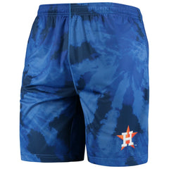 Houston Astros FOCO Tie-Dye Training Shorts | MLB Outlet