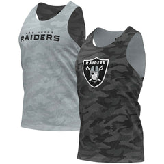 Las Vegas Raiders FOCO Reversible Mesh Tank Top